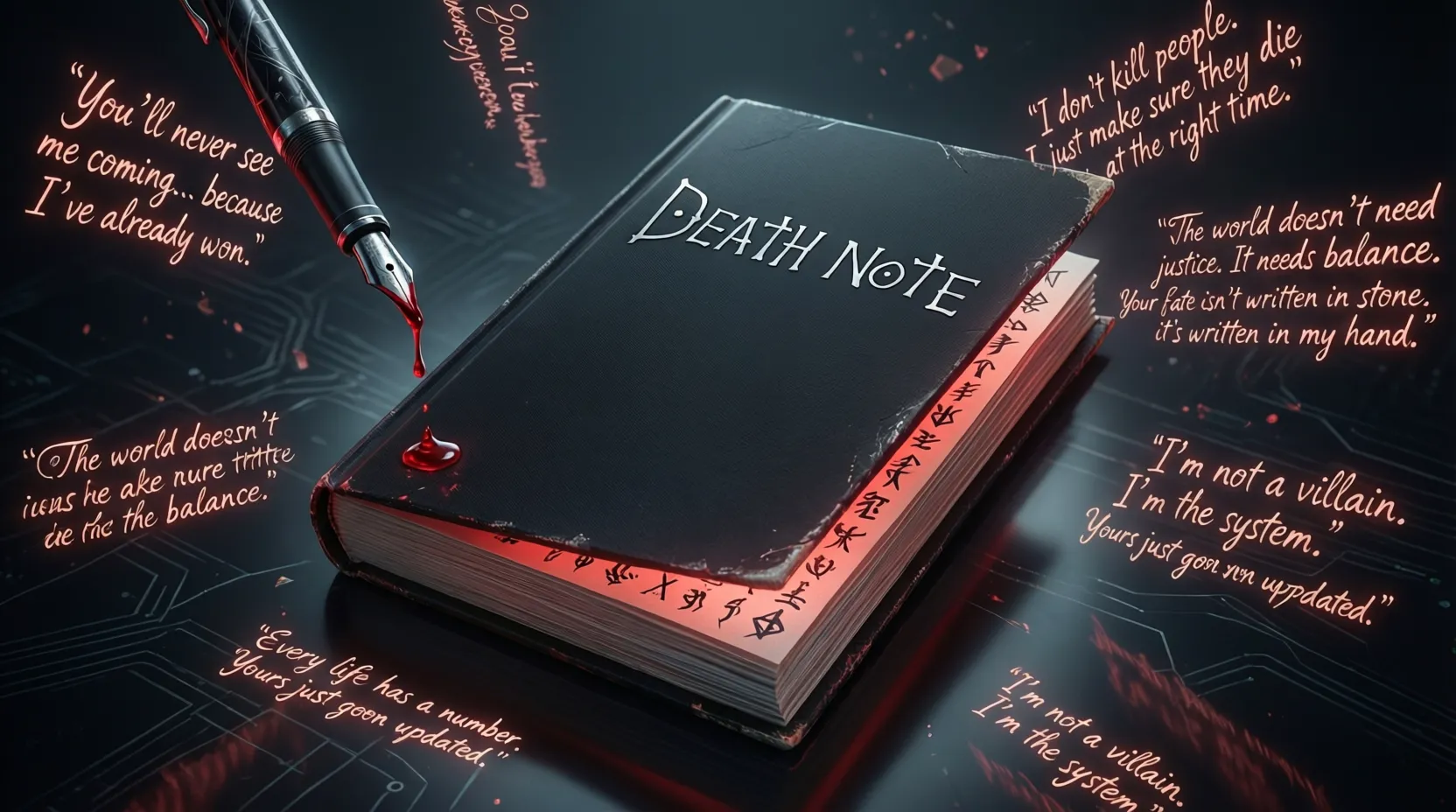 Death Note Rizz Lines That Are Criminally Smart