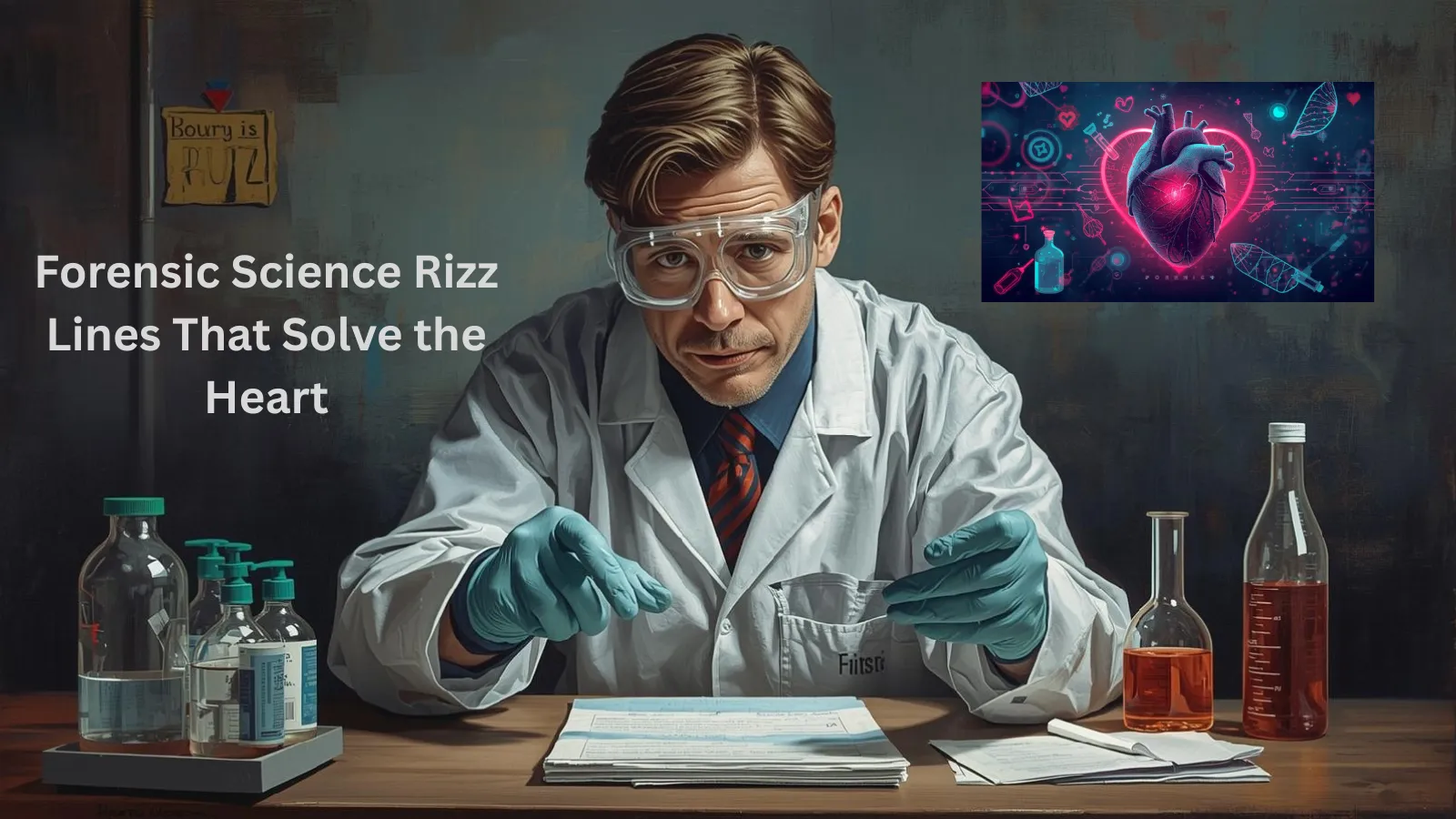 Forensic Science Rizz Lines That Solve the Heart
