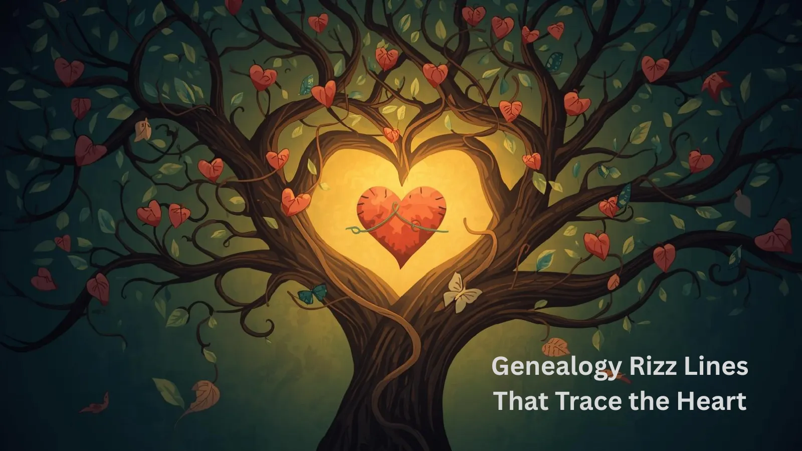Genealogy Rizz Lines That Trace the Heart