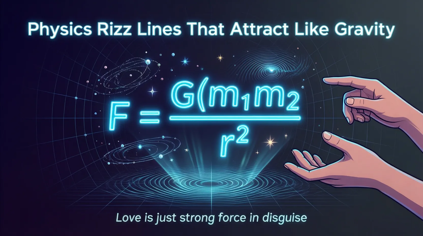 Physics Rizz Lines That Attract Like Gravity
