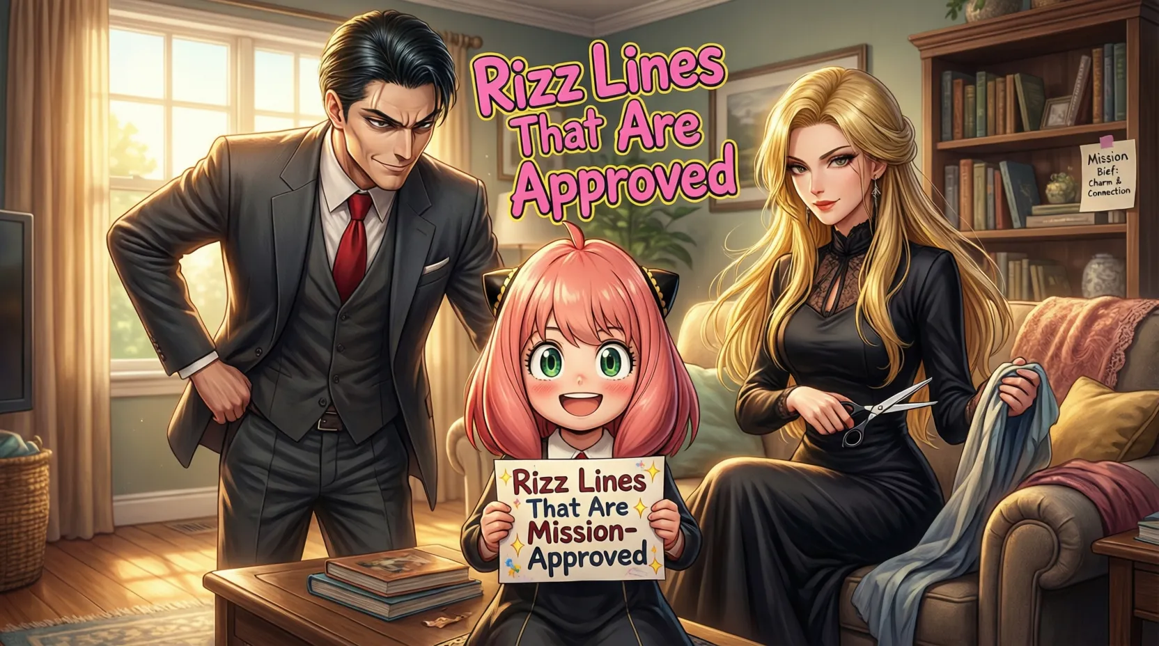 Spy x Family Rizz Lines That Are Mission Approved