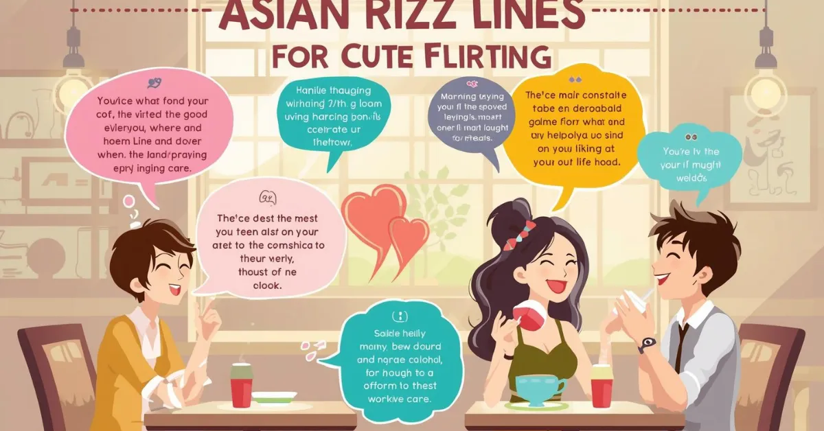 Best Asian Rizz Lines for Cute Flirting