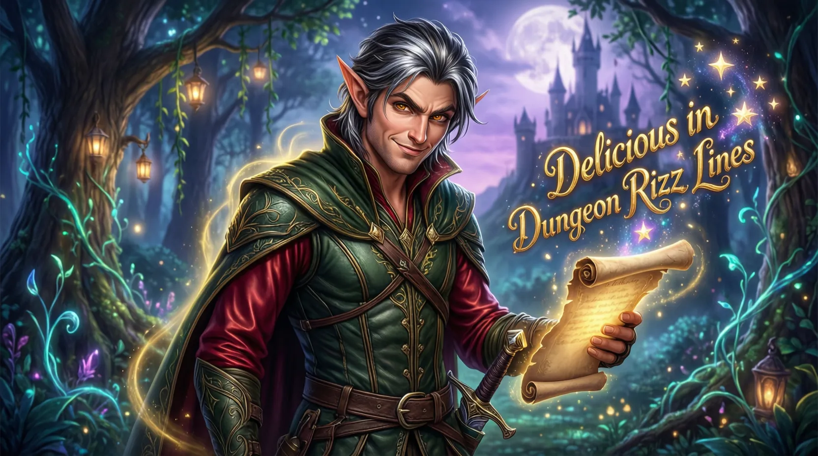 Delicious in Dungeon Rizz Lines Flirt with Fantasy Flavor