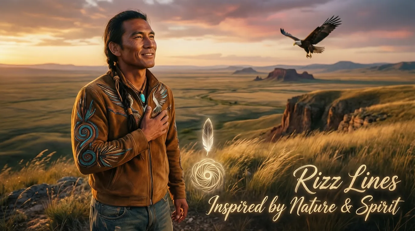 Native American Rizz Lines Inspired by Nature and Spirit