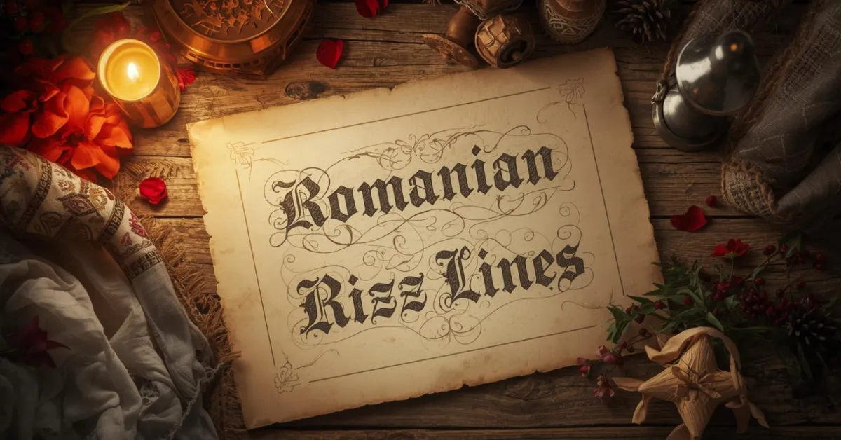 Romanian Rizz Lines to Charm with Eastern European Flair