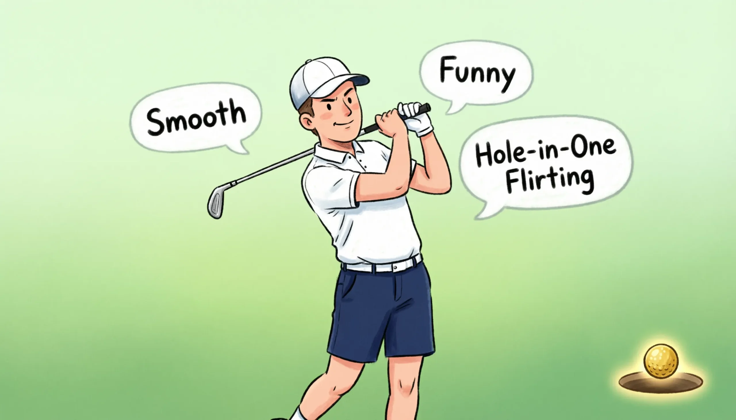 Golf Rizz Lines Smooth, Funny & Hole-in-One Flirting