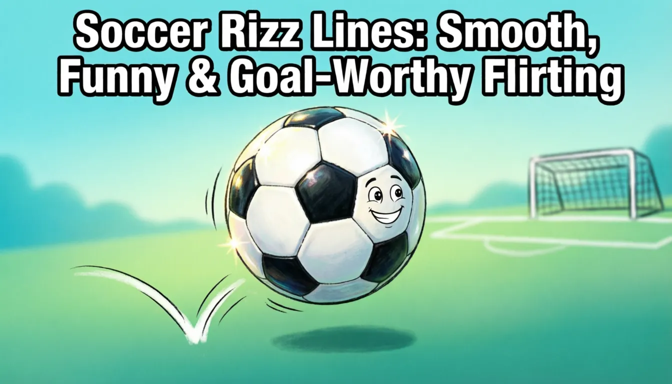 Soccer Rizz Lines Smooth, Funny & Goal-Worthy Flirting