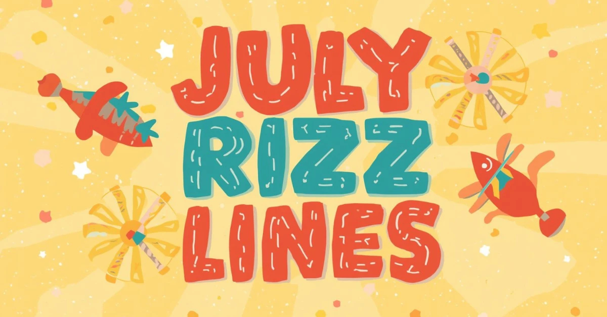 July Rizz Lines That Will Instantly Boost Your Charm