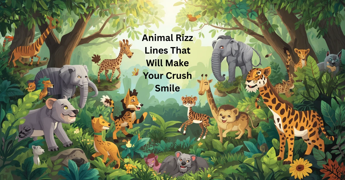 Animal Rizz Lines That Will Make Your Crush Smile