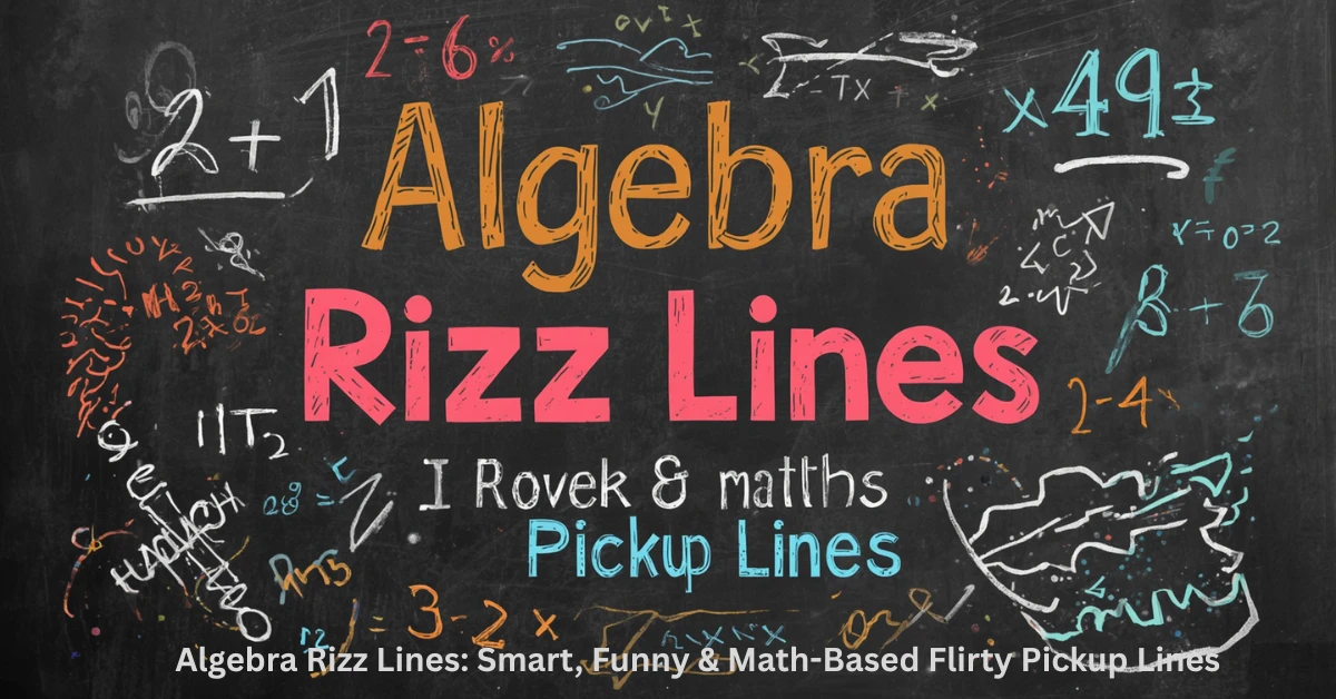 Algebra Rizz Lines: Smart, Funny & Math-Based Flirty Pickup Lines