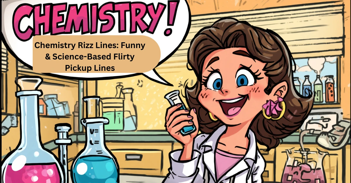 Chemistry Rizz Lines: Funny & Science-Based Flirty Pickup Lines