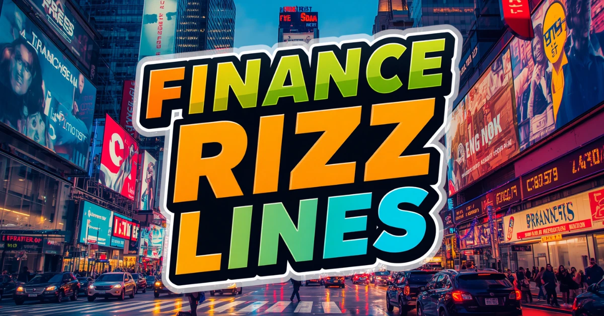 Finance Rizz Lines: Investing in Love Like a Pro