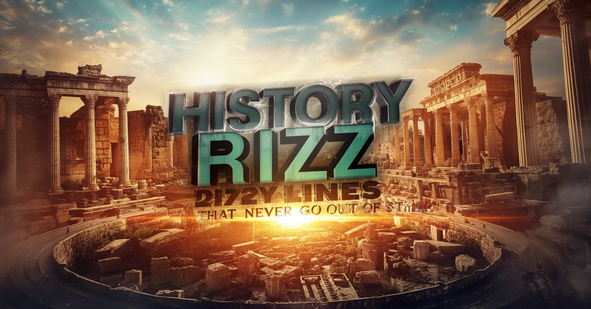 History Rizz Lines That Never Go Out of Style