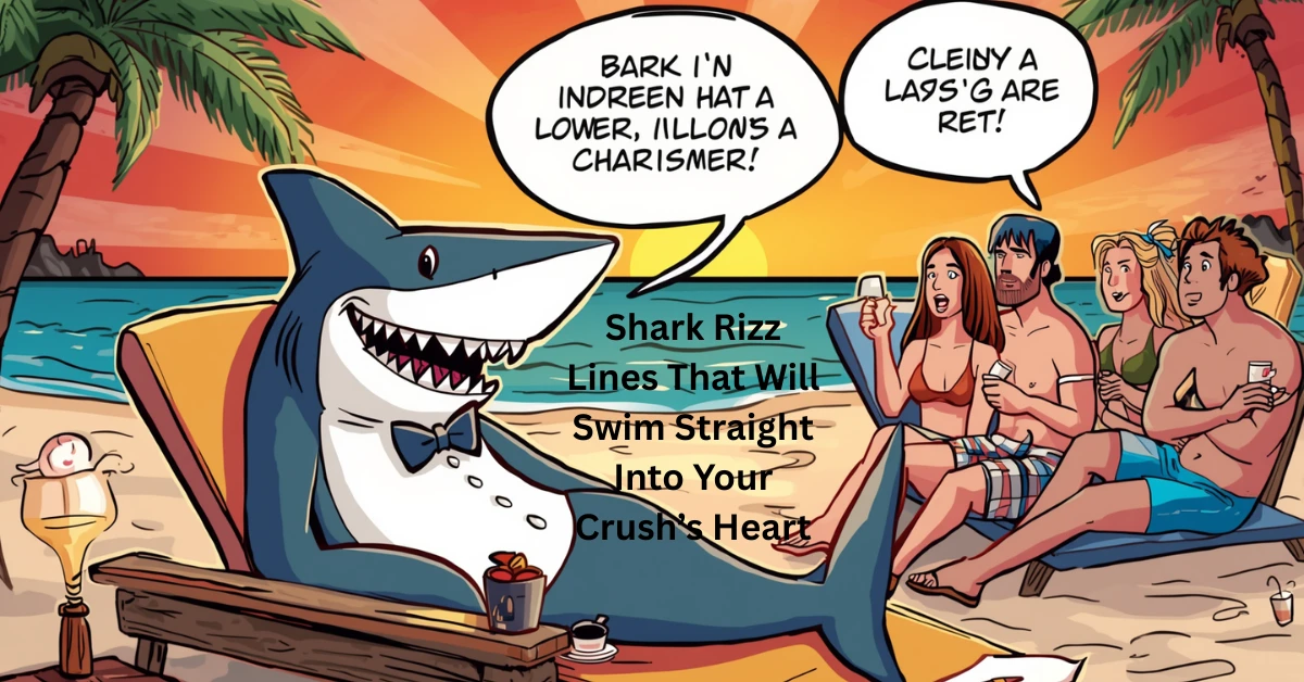 Shark Rizz Lines That Will Swim Straight Into Your Crush’s Heart