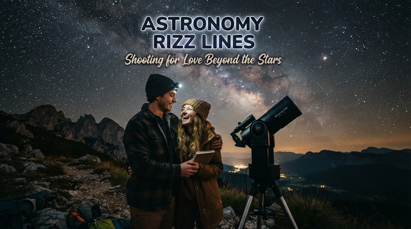 Astronomy Rizz Lines: Shooting for Love Beyond the Stars