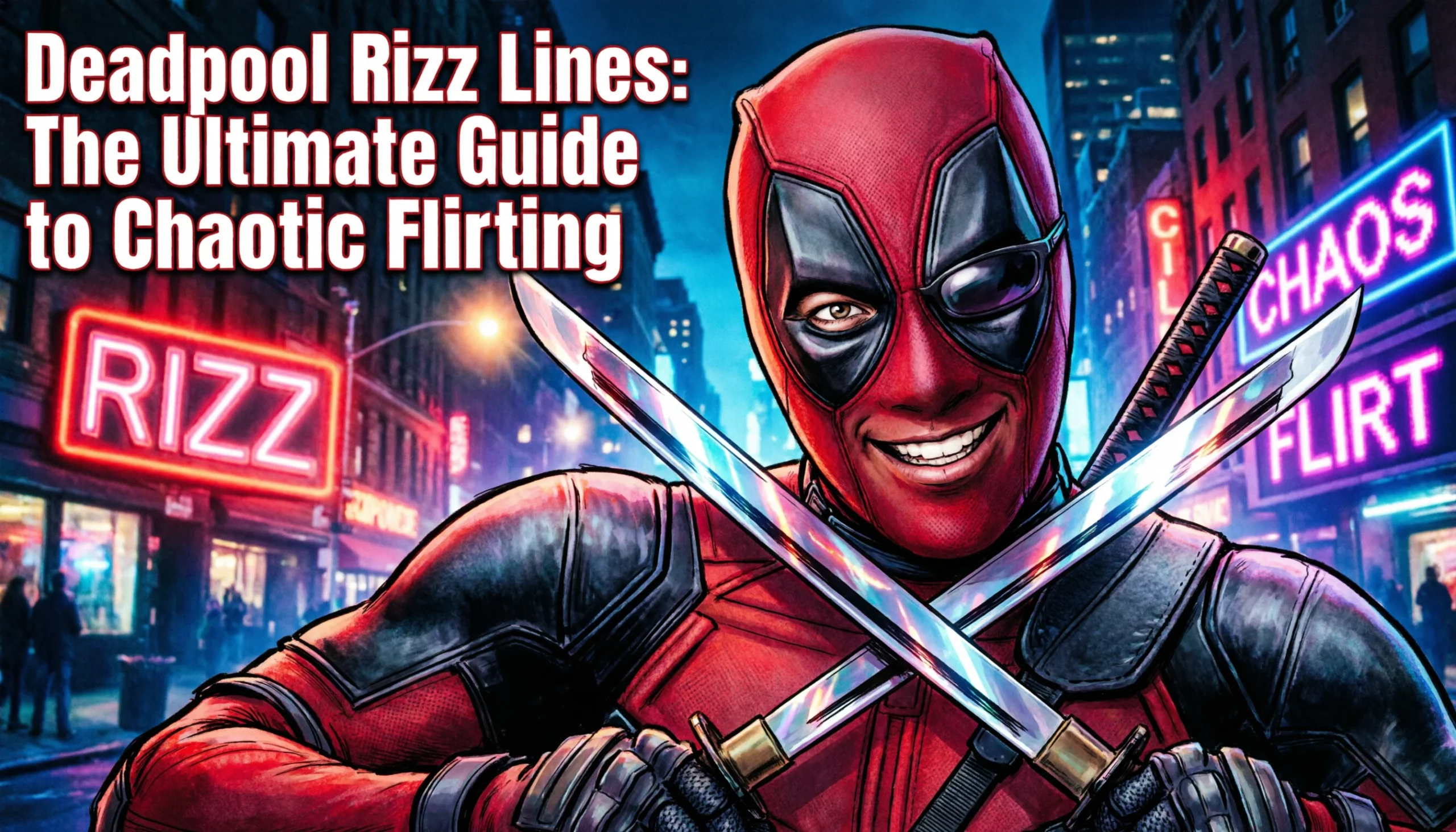 Deadpool Rizz Lines: The Ultimate Guide to Chaotic Flirting