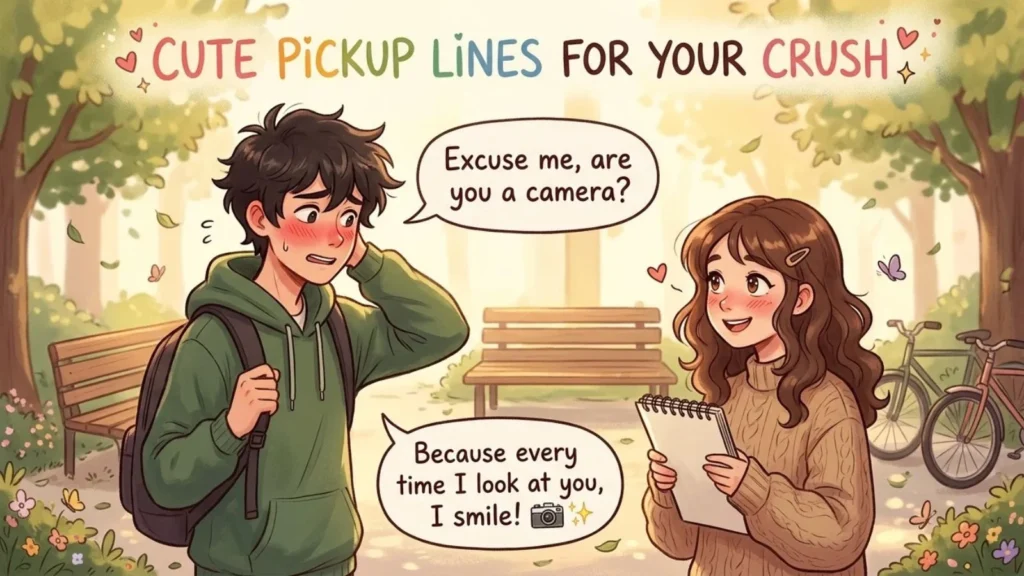 Cute Pickup Lines for Your Crush