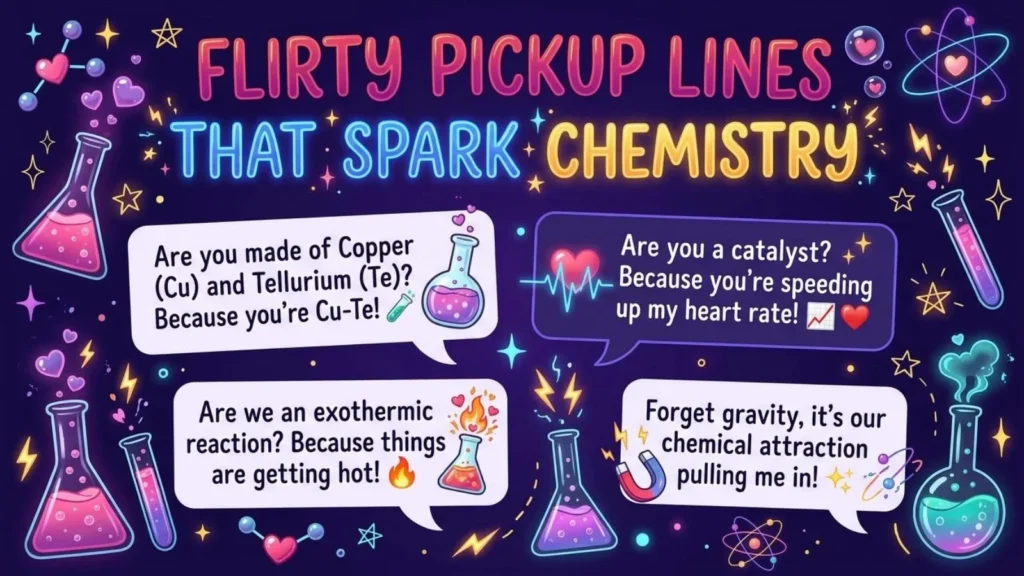 Flirty Pickup Lines That Spark Chemistry