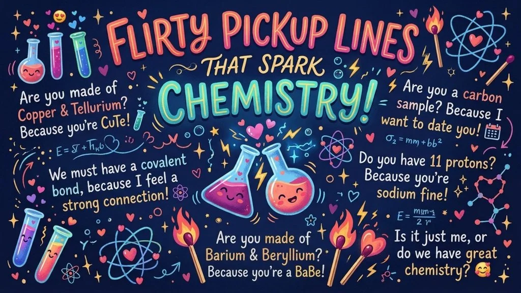 Flirty Pickup Lines That Spark Chemistry