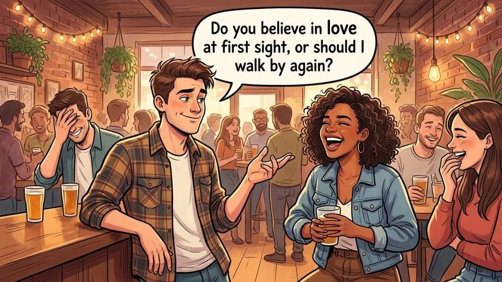 Funny Pickup Lines That Make People Laugh
