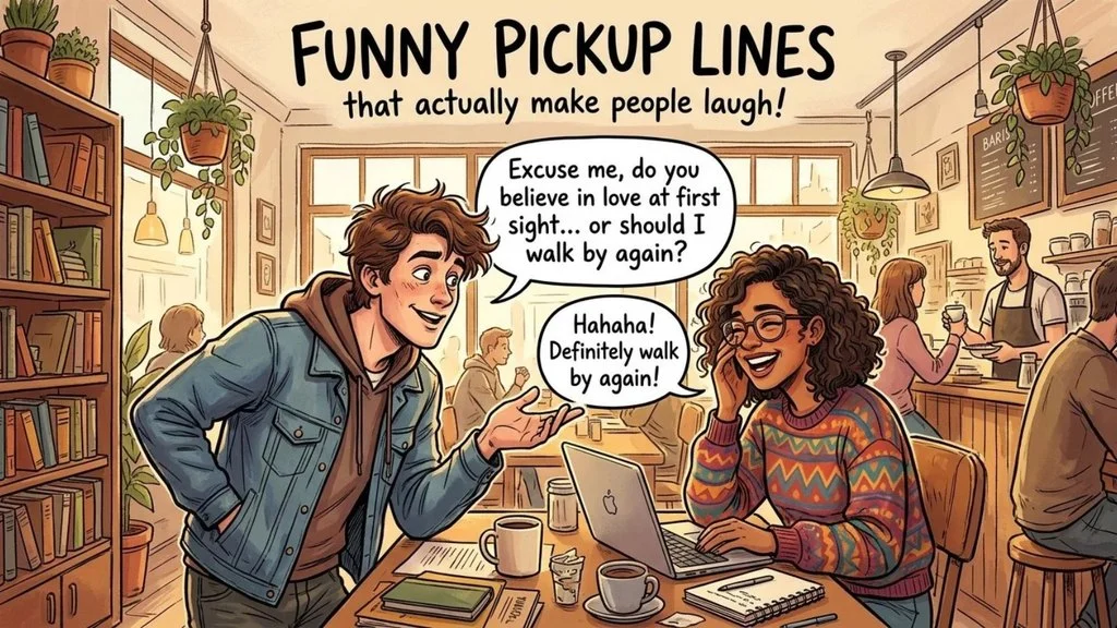 Funny Pickup Lines That Make People Laugh